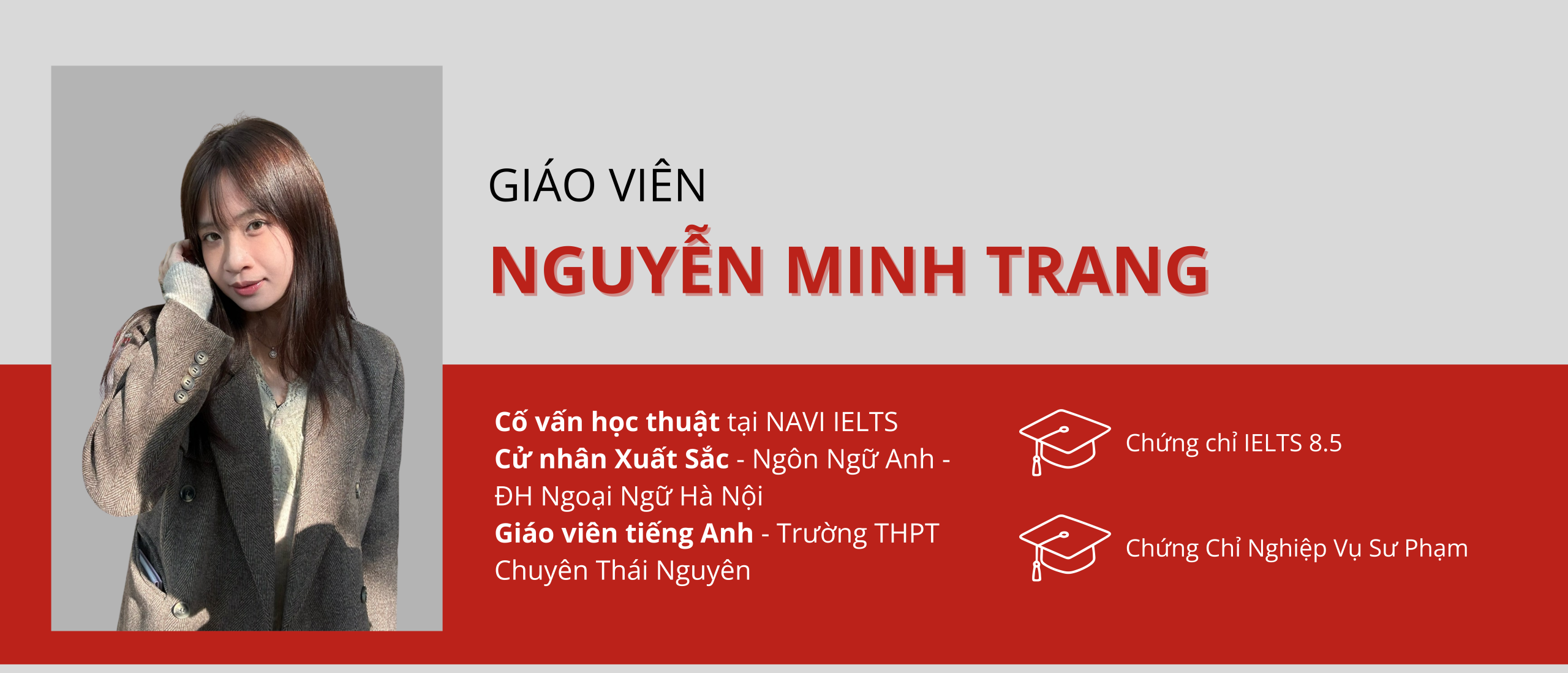Thông tin Giáo viên <br> Nguyễn Minh Trang